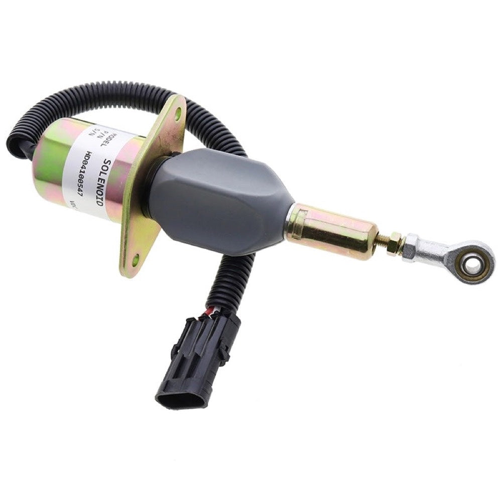 24V Fuel Shutoff Solenoid 87420951 suitable for CASE Crawler Dozer 1850K 1850K-LGP 1850K-LT